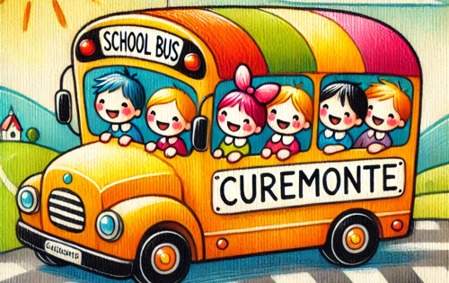 BUS SCOLAIRE CUREMONTE